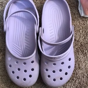 Light purple crocs